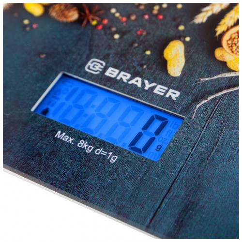 Кухонные весы BRAYER BR1801 синий