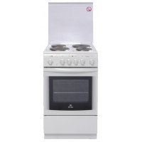 Электрическая кухонная плита De Luxe 5004.10 экрст белая
