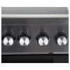 Стеклокерамическая кухонная плита Beko FSS 57100 GX серебристая