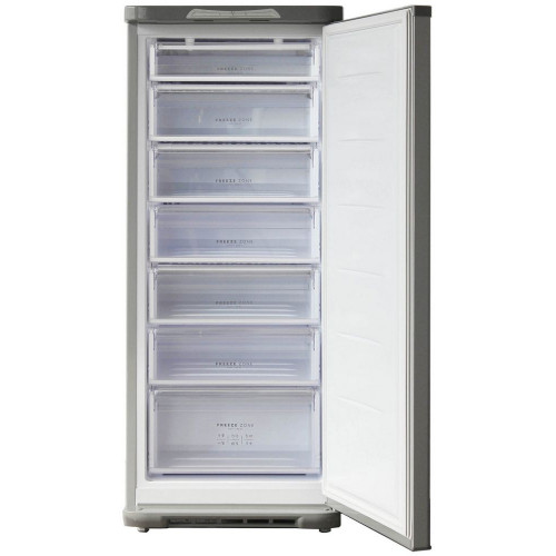 Морозильный шкаф Бирюса M 6046 серебристый