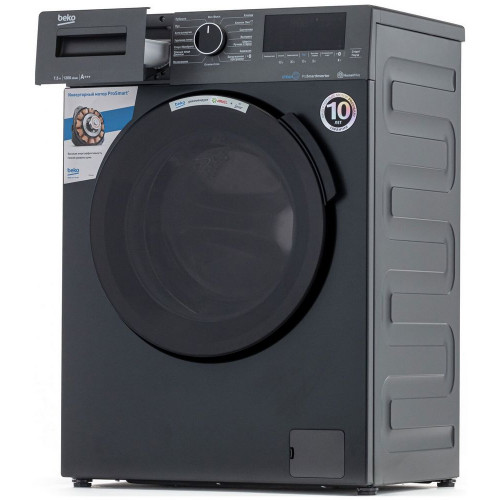 Стиральная машина Beko WSPE7H616A SteamCure черная