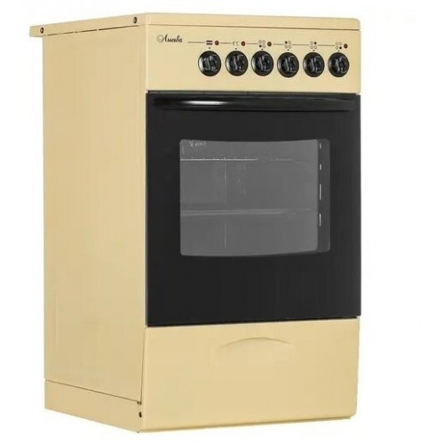 Стеклокерамическая кухонная плита Лысьва EF4011MK00 CR бежевая