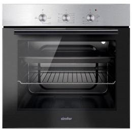 Духовой шкаф электрический Simfer B6EM14011 серебристый