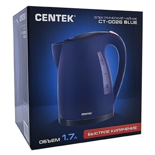 Чайник CENTEK CT-0026 синий