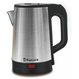Чайник SAKURA SA-2167BK серебристый