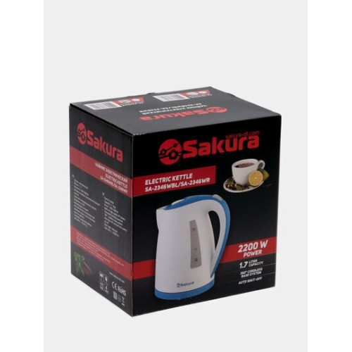 Чайник SAKURA SA-2346WBL белый
