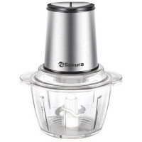 Измельчитель SAKURA SA-6245BS серебристый