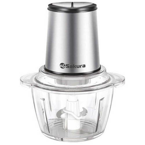 Измельчитель SAKURA SA-6245BS серебристый