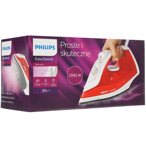 Утюг Philips GC1742/40 красный