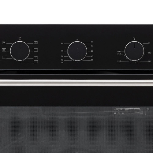 Электрический духовой шкаф KRONA ELEMENT 60 BL/BL черный