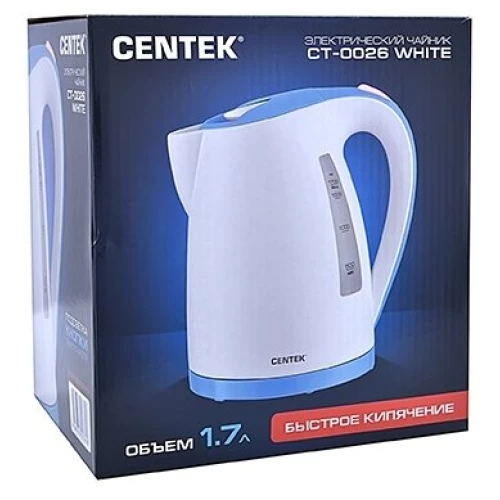 Чайник CENTEK CT-0026 белый