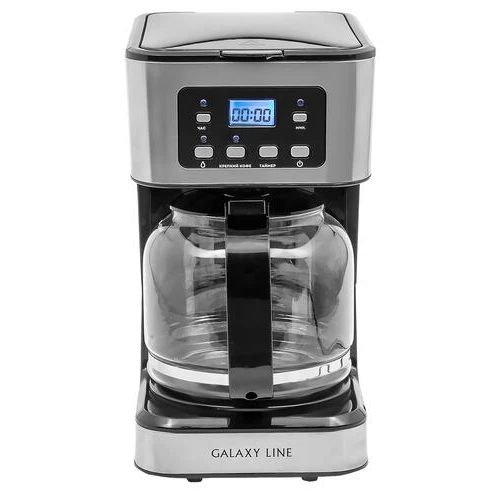 Кофеварка капельная Galaxy LINE GL 0710 серебристая